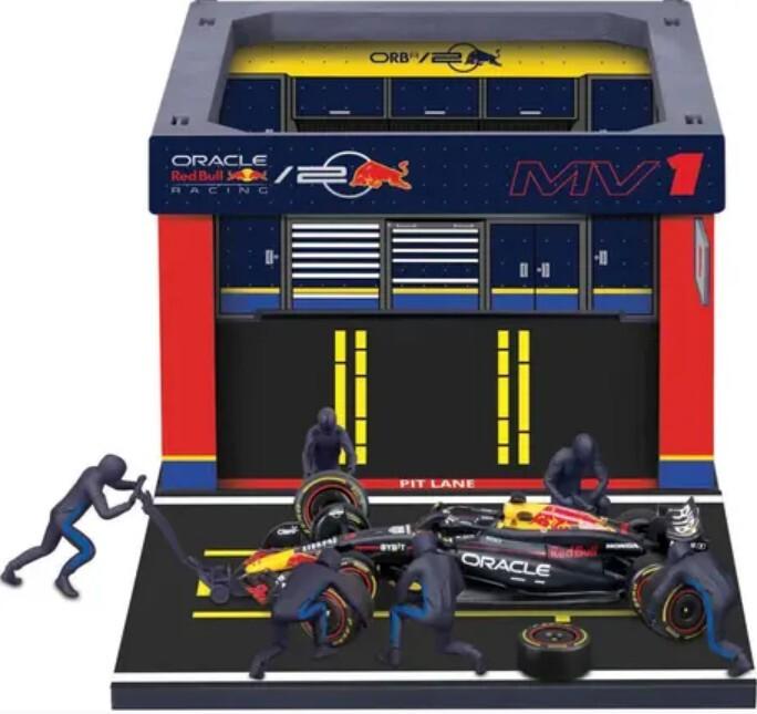 BBURAGO - Burago Red Bull Pit Pass 1:43 - Max Verstappen