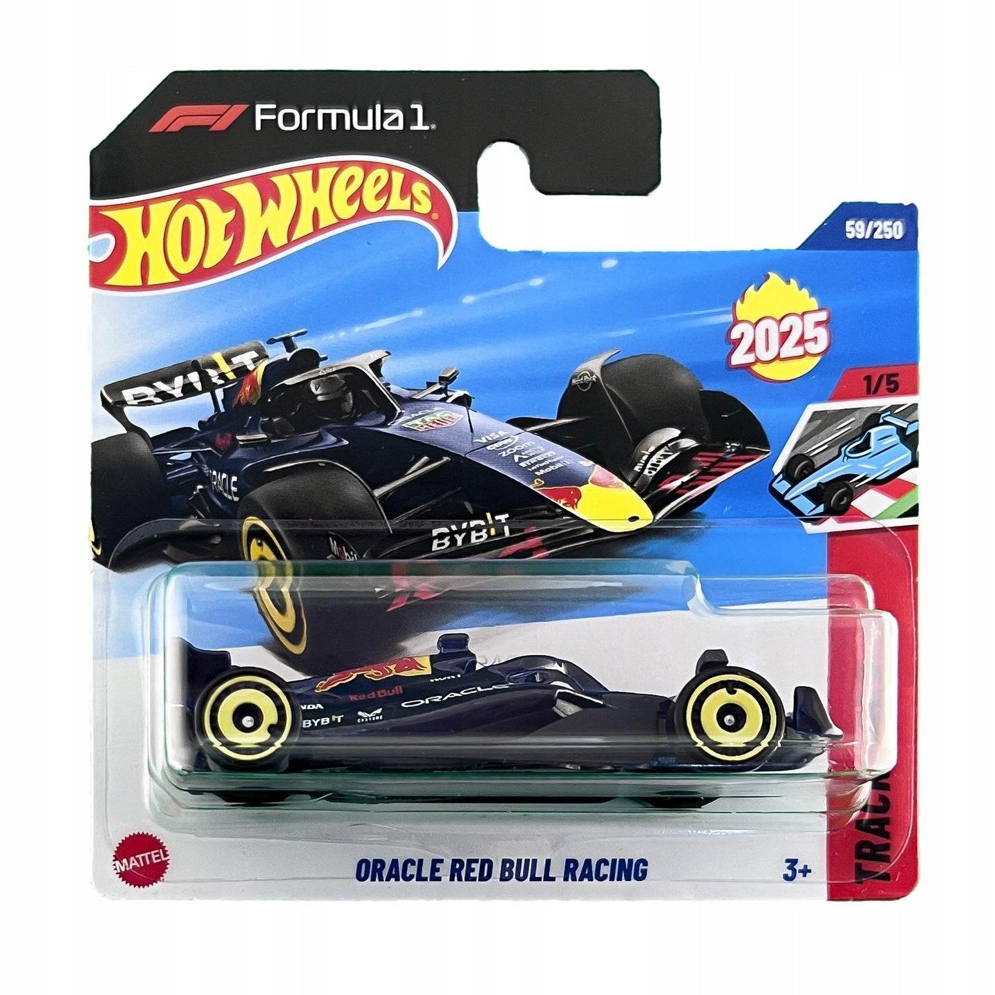 IMPORTED SHORT CARD - HOT WHEELS - ORACLE RED BULL RACING - 1B - Its Fun