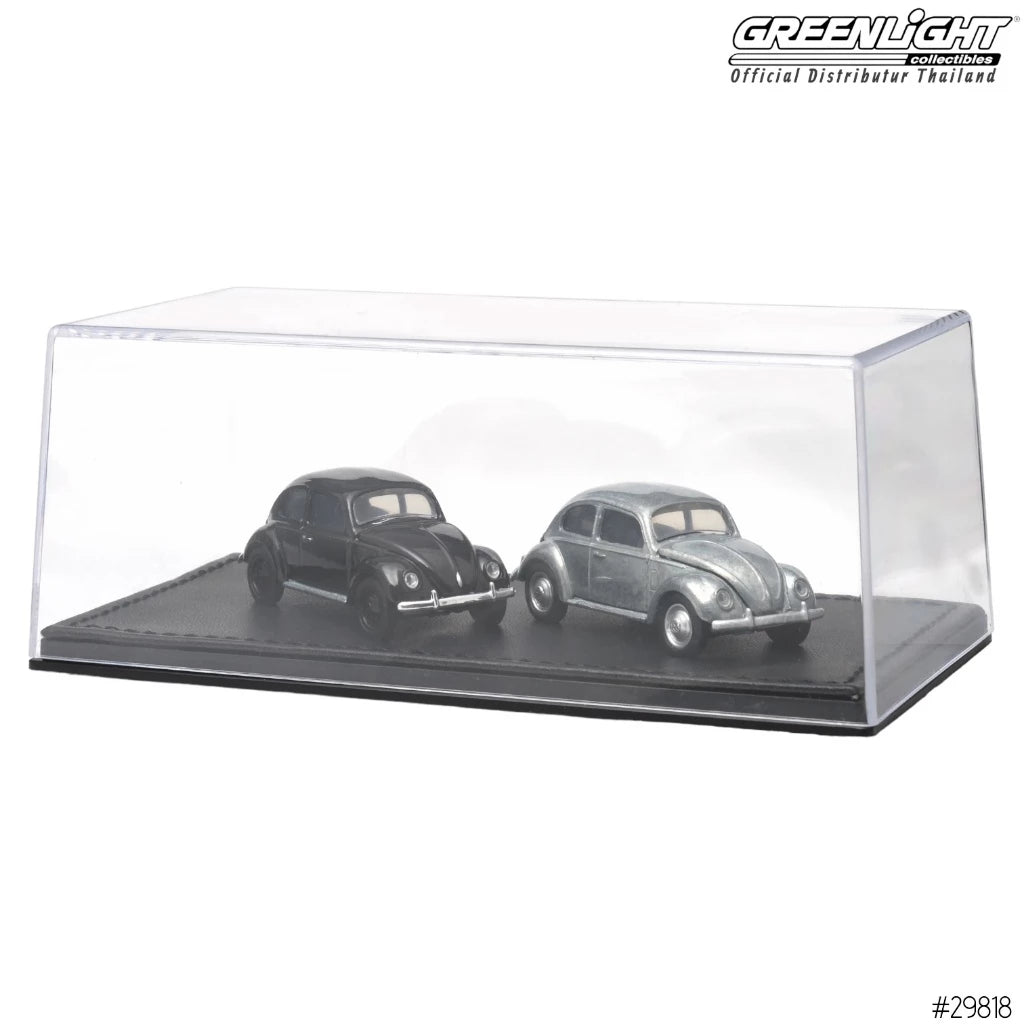 GREENLIGHT - 1938 VOLKSWAGEN SPLIT WINDOW BEETLE -WITH LEATHER BASE SEALED - ZX4