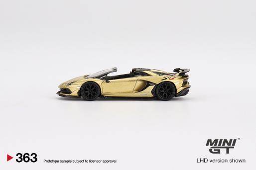 MINI GT - LAMBORGHINI AVENTADOR SVJ ROADSTER - ORO ELIOS - Its Fun