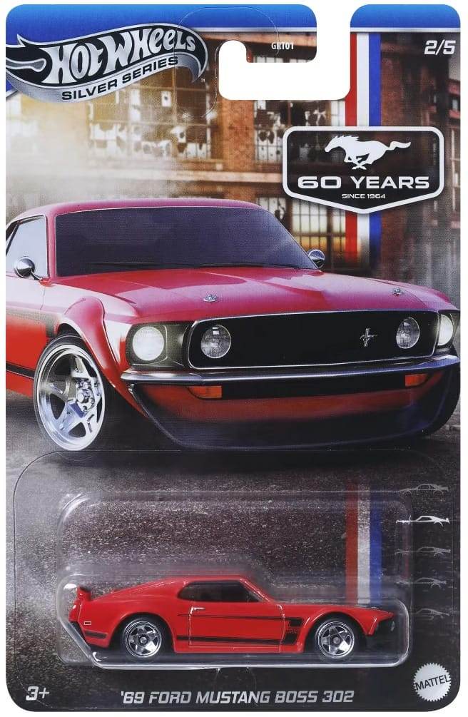 HOT WHEELS - 60 YEARS OF MUSTANG - 69 FORD MUSTANG BOSS 302 - 4F - Its Fun