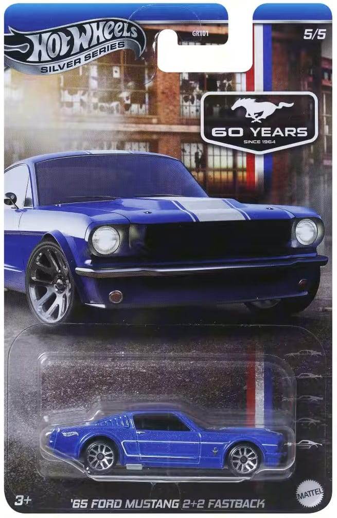 HOT WHEELS - 60 YEARS OF MUSTANG - 65 FORD MUSTANG 2+2 FASTBACK - 4F - Its Fun