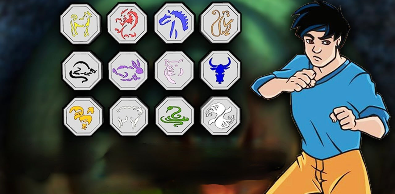 3D PRINTED - JACKIE CHAN ADVENTURES CARTOON MAGIC STONES - SET OF 12 - Its Fun- Hot wheels - matchbox - diecast