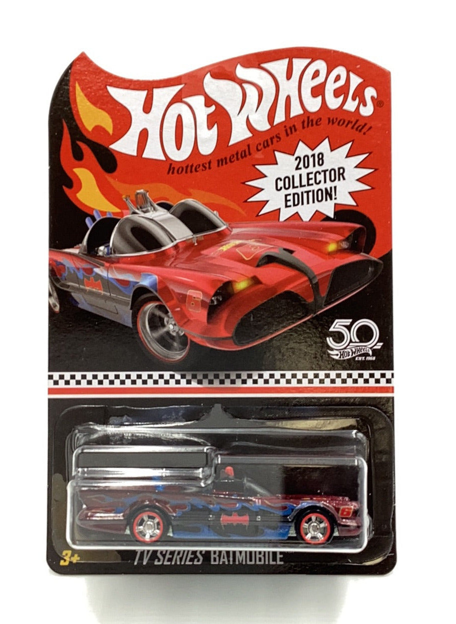 2018 COLLECTOR EDITION - TV SERIES BATMOBILE - Its Fun- Hot wheels - matchbox - diecast