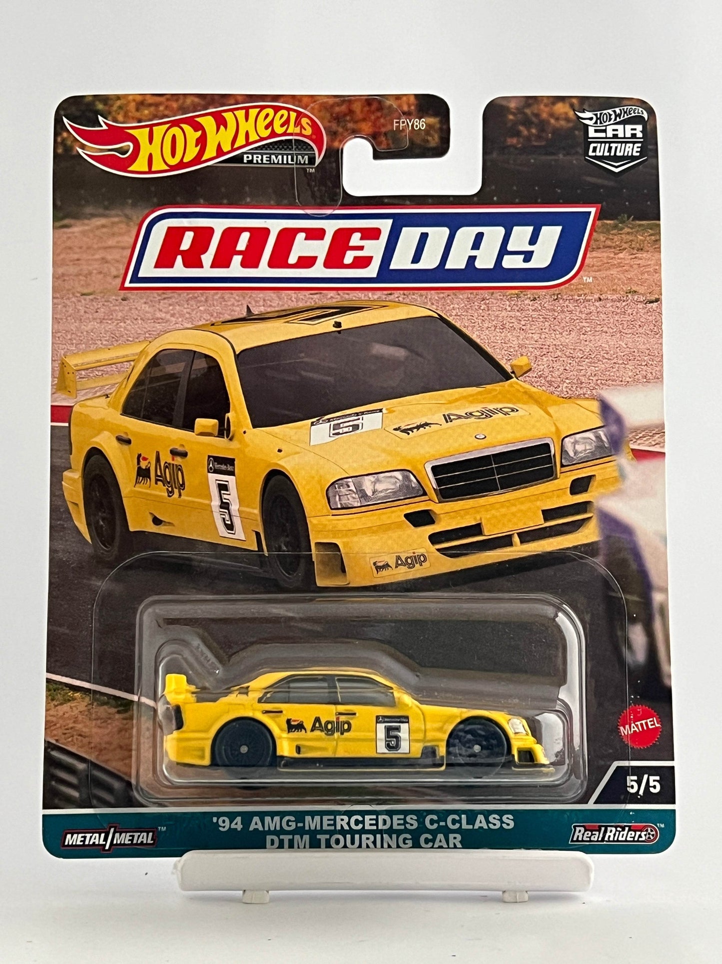 PREMIUM - CREASED CARD - RACEDAY - 94 AMG MERCEDES - C CLASS DTM TOURING CAR - ZX2 - Its Fun