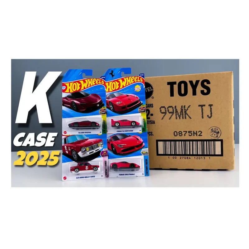 HOT WHEELS - 2025 - FULL BOX - K CASE