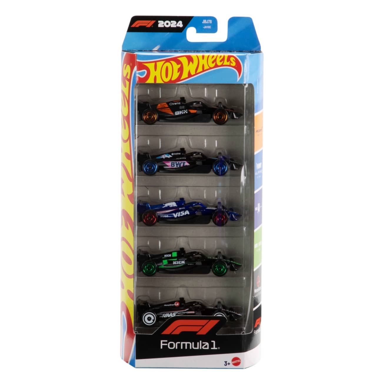 HOT WHEELS FORMULA 1 - F1 (5 PACK) - Its Fun- Hot wheels - matchbox - diecast