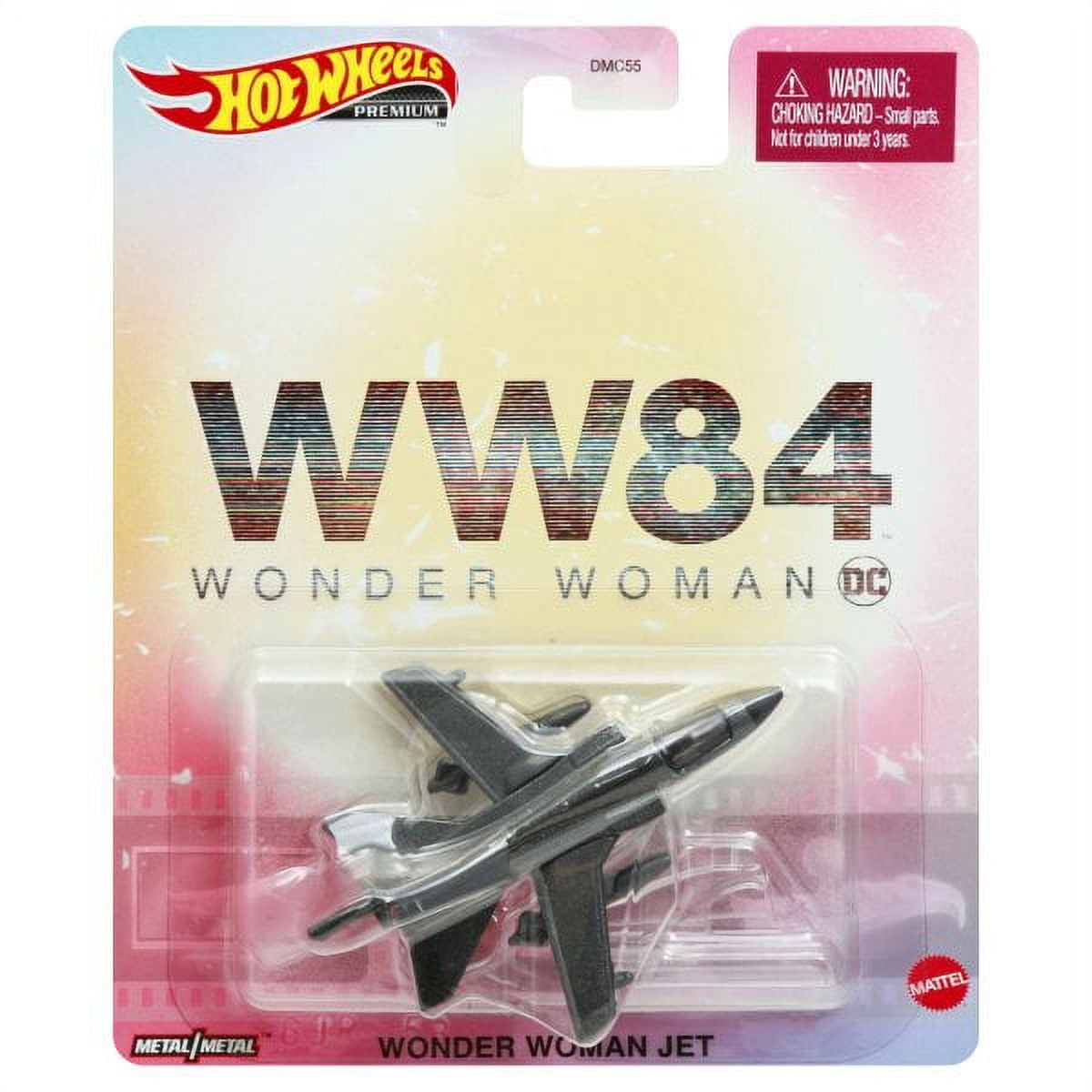 PREMIUM - WONDER WOMAN JET - 4G - Its Fun- Hot wheels - matchbox - diecast