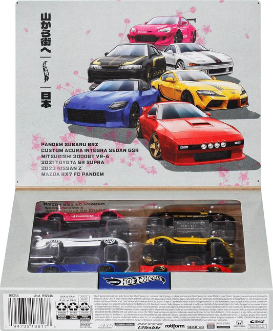 PACK OF 6 CARS - JDM BOX - Its Fun