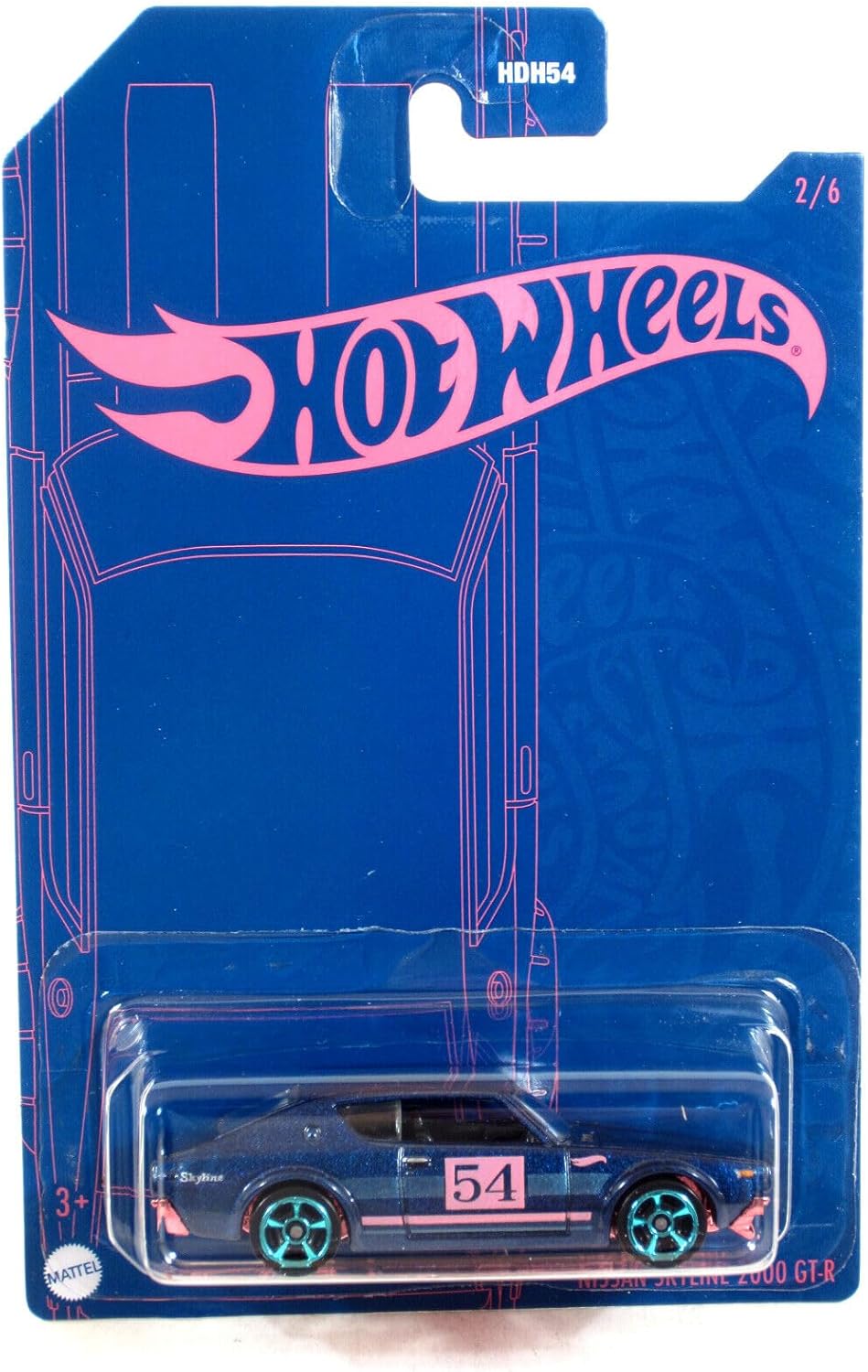 HOT WHEELS - 54TH ANNIVERSARY SET (5 CARS) - 3E