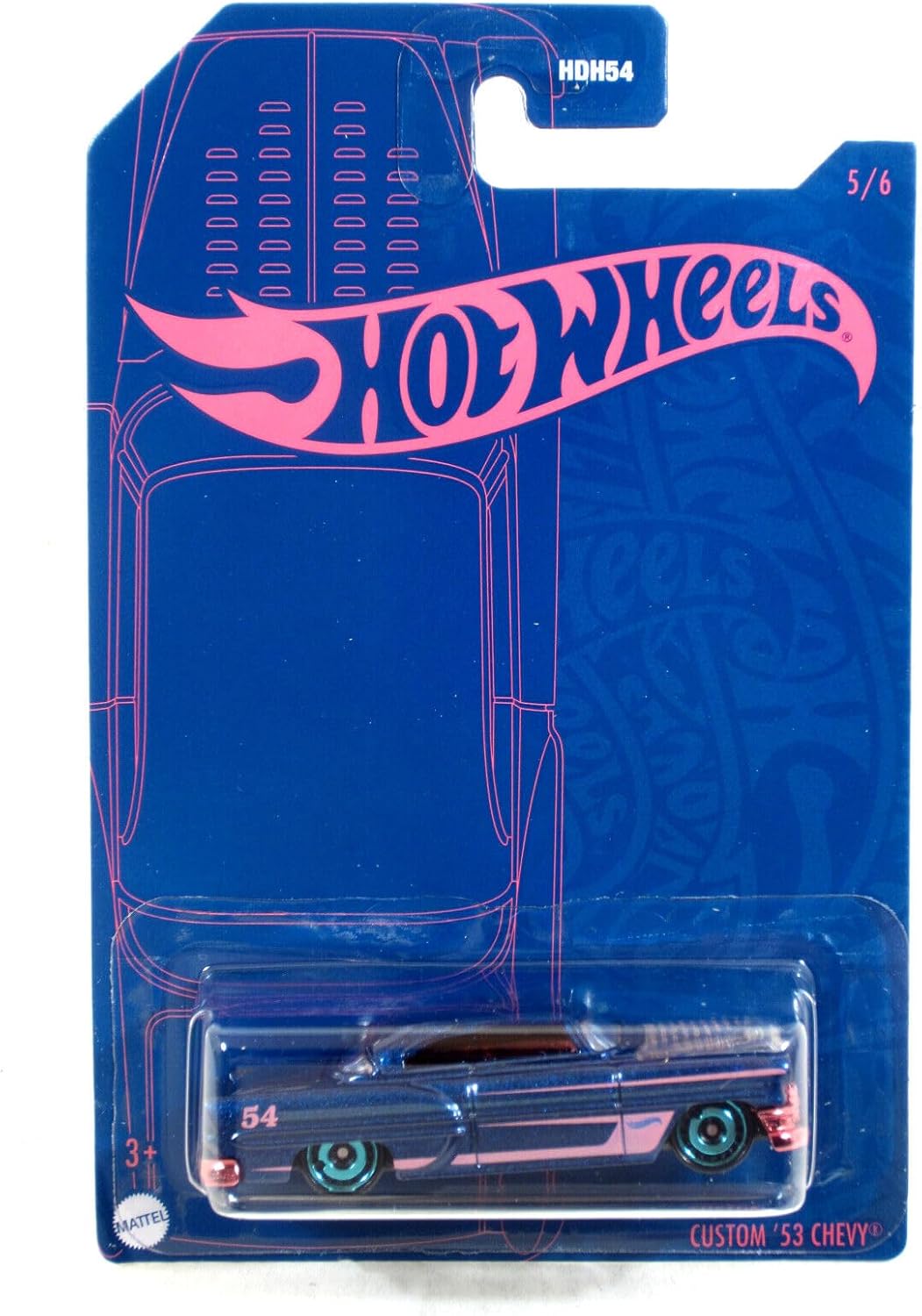 HOT WHEELS - 54TH ANNIVERSARY SET (5 CARS) - 3E