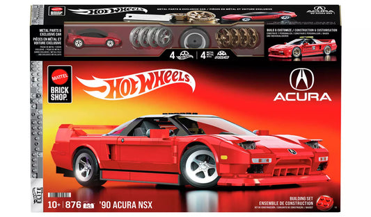 HOT WHEELS BRICK SHOP - 90 ACURA NSX (SEALED BOX)
