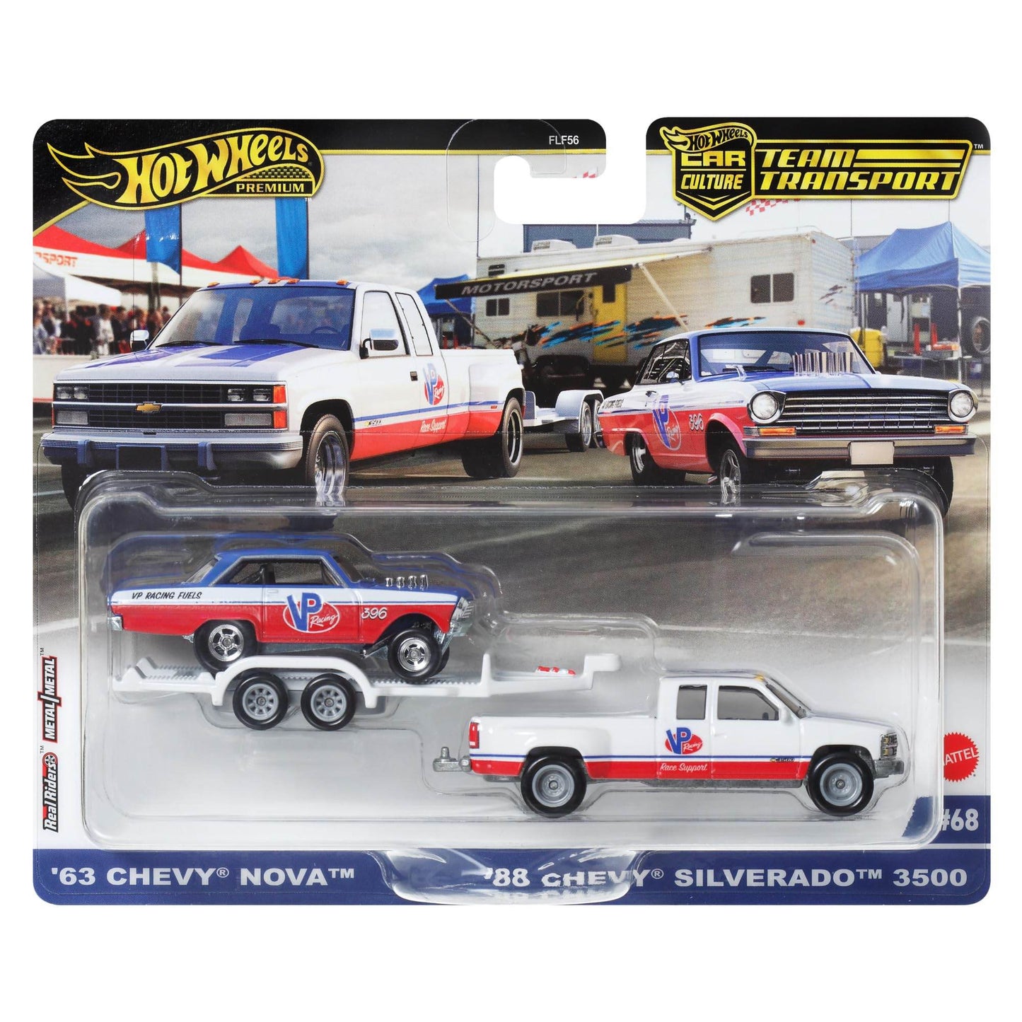 TEAM TRANSPORT - 63 CHEVY NOVA / 88 CHEVY SILVERADO 3500 - Its Fun