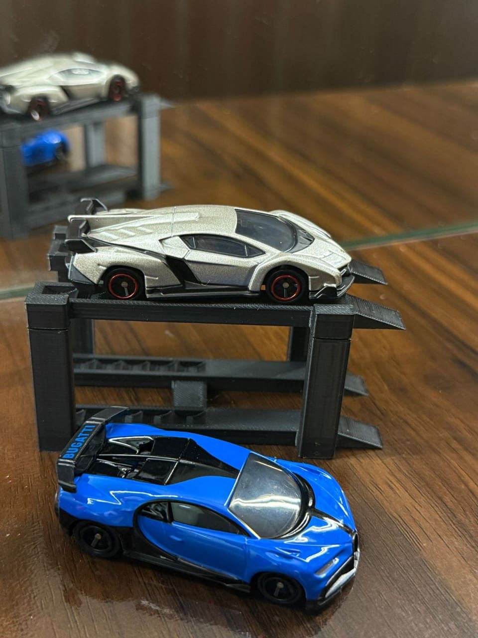 DOUBLE DECKER STAND - BLACK - Its Fun