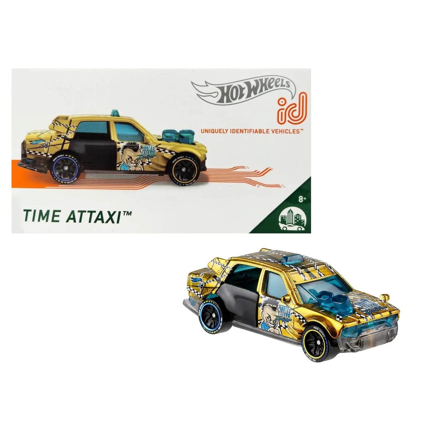 HOT WHEELS ID - RARE - TIME ATTAXI - Its Fun