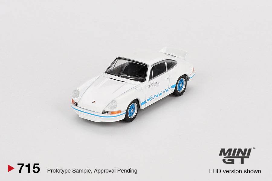 PRE-ORDER - Porsche 911 Carrera RS 2.7 Grand Prix White with Blue Livery - Its Fun
