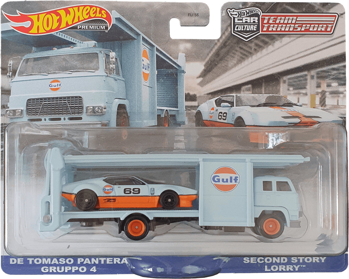 TEAM TRANSPORT - DE TOMASO PANTERA GROUPPO 4 / SECOND STORY LORRY - GULF - Its Fun