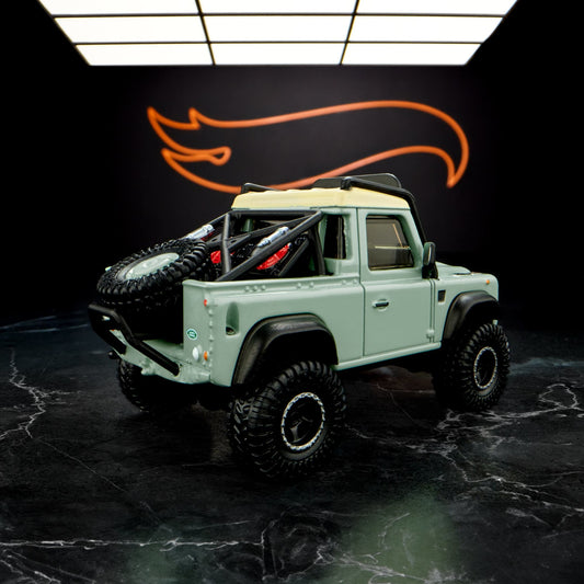 BLISTER ISSUE - HOT WHEELS - ELITE64 LAND ROVER DEFENDER 90 PICKUP - 7C