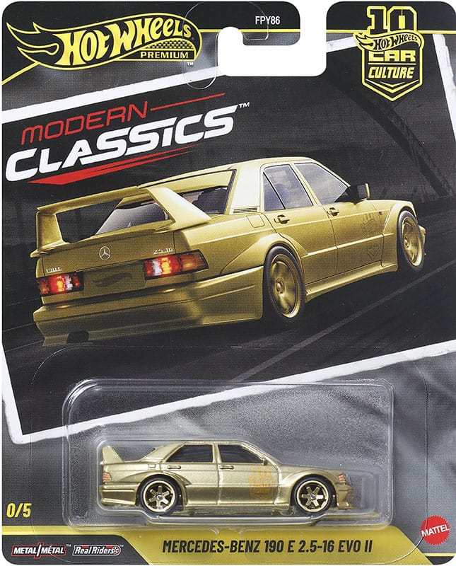 IMPORTED HOT WHEELS - MODERN CLASSICS - SET OF 6 CARS INCLUDING THE CHASE