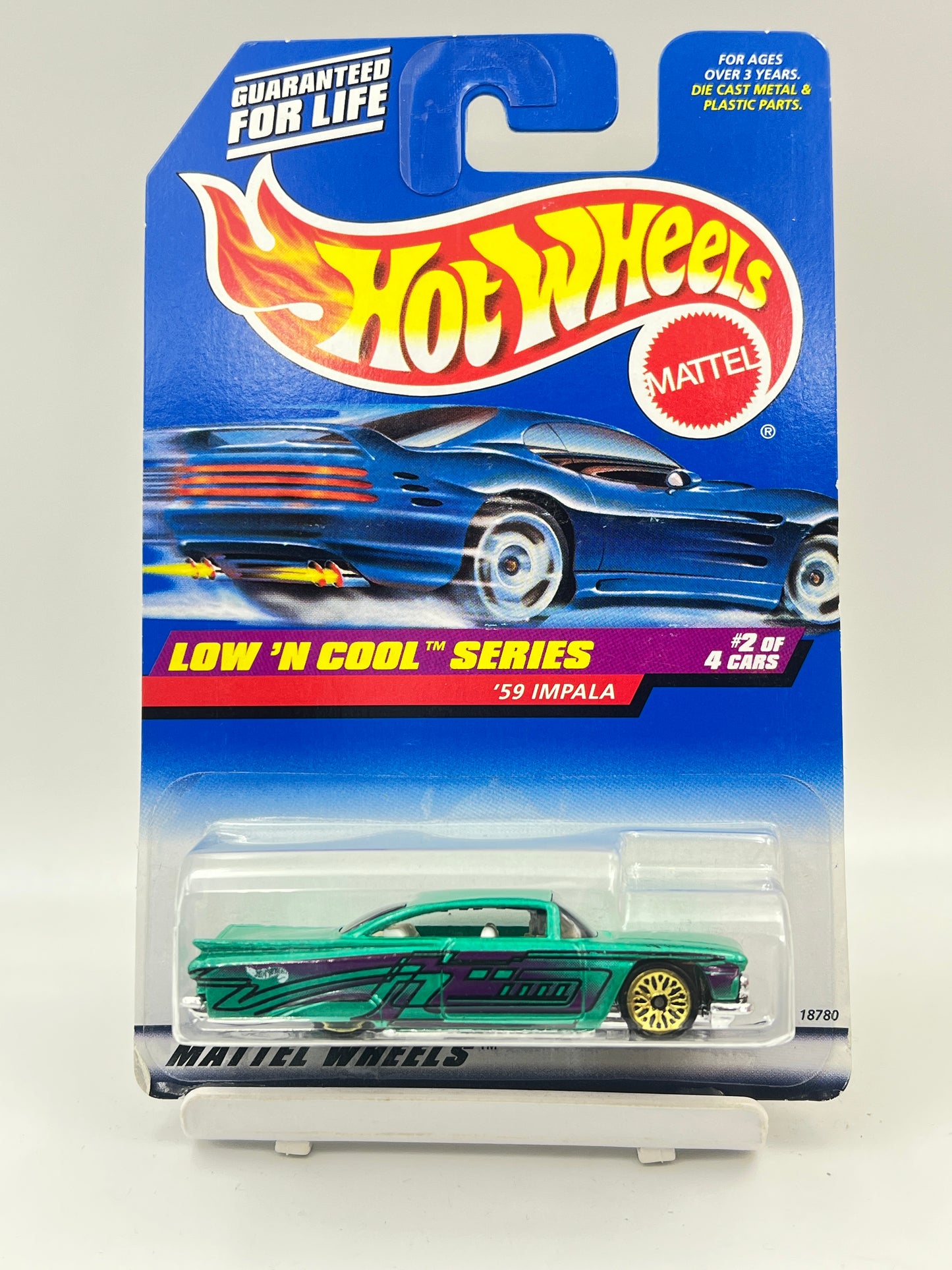HOT WHEELS - 59 IMPALA - GREEN - 9B
