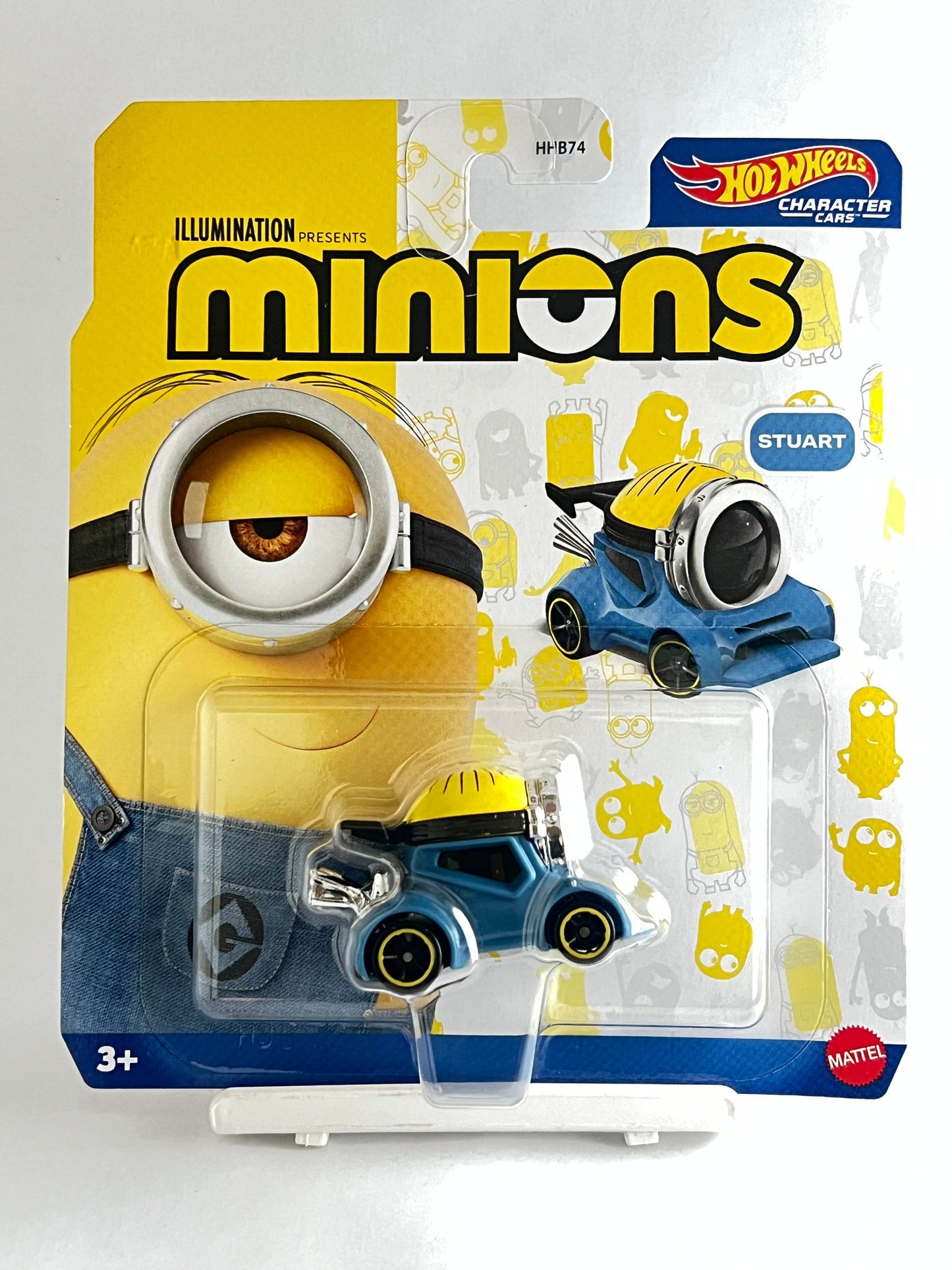 HOTWHEELS CHARACTER CARS - MINIONS - STUART - Its Fun