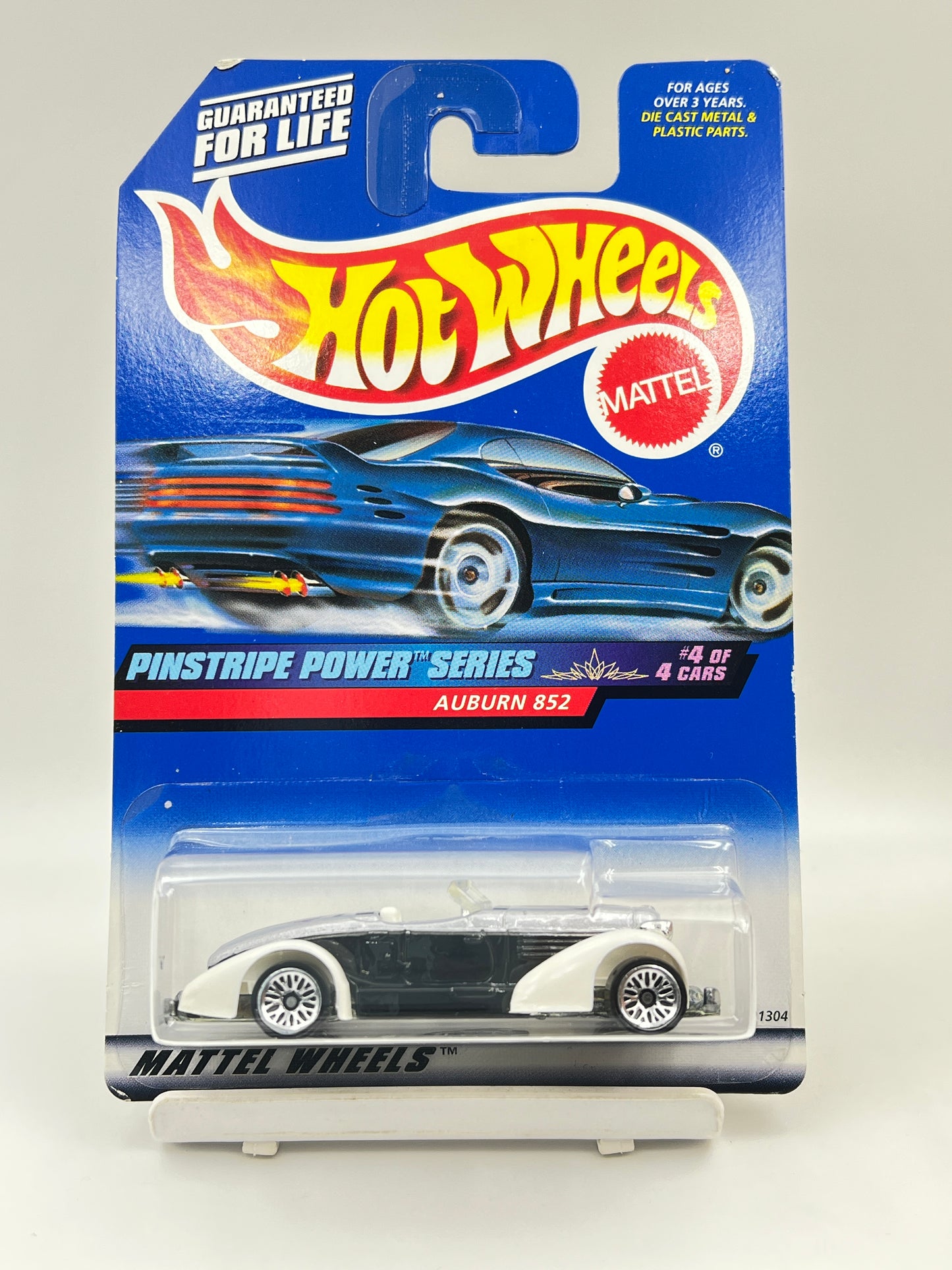 HOT WHEELS - AUBURN 852 - WHITE - 4C