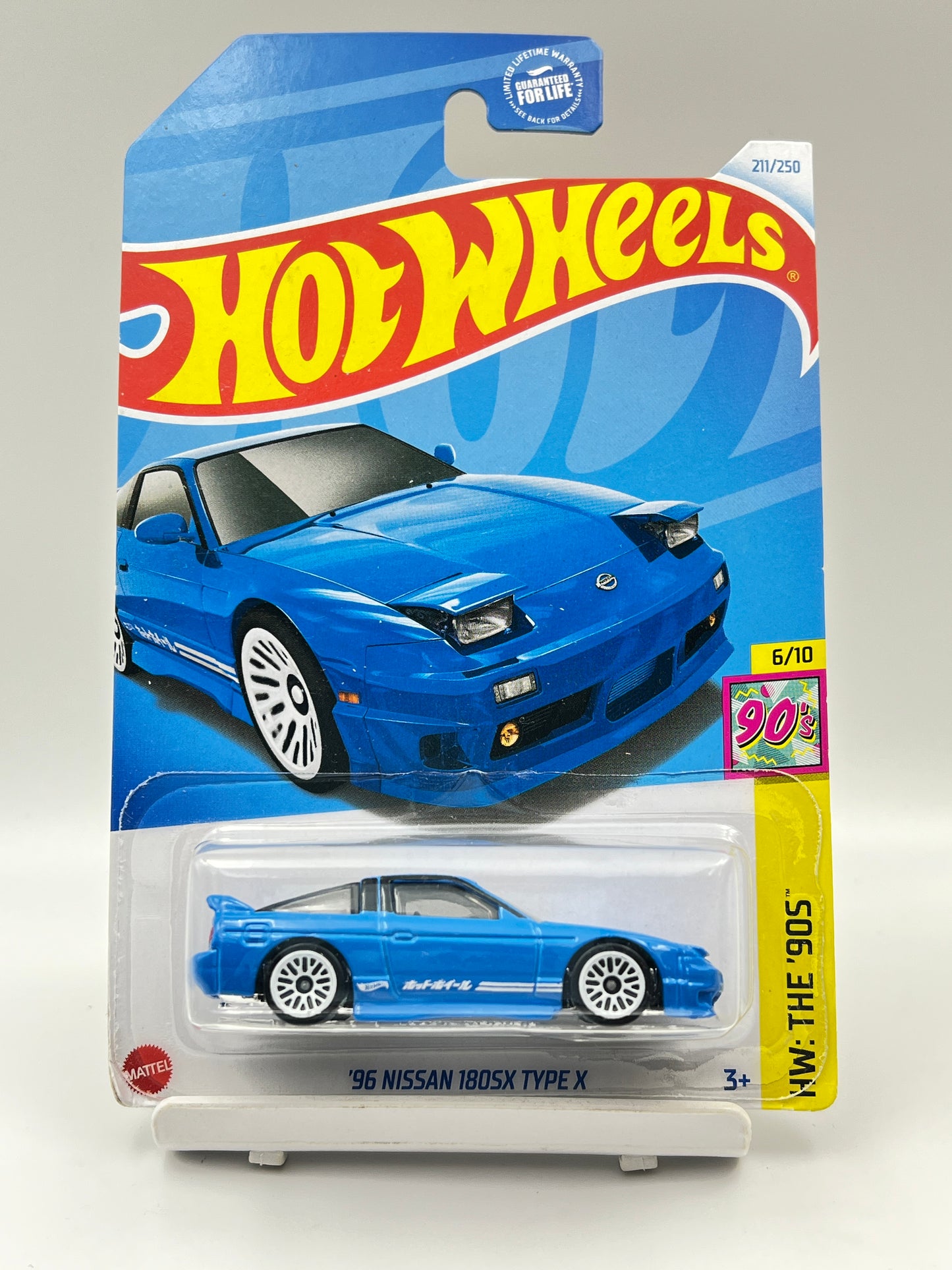 IMPORTED - HOT WHEELS - 96 NISSAN 180SX TYPE X - BLUE - 6B