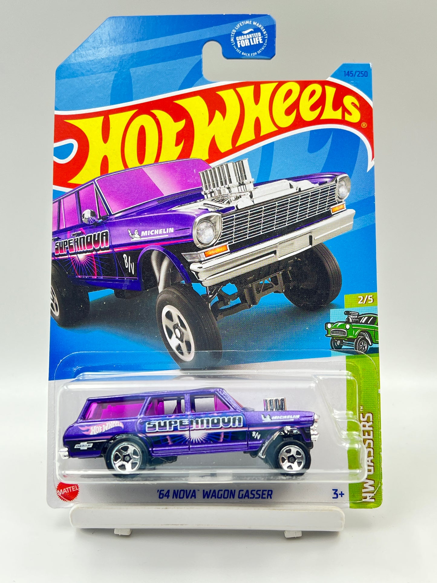 IMPORTED - HOT WHEELS - 64 NOVA WAGON GASSER - 6A