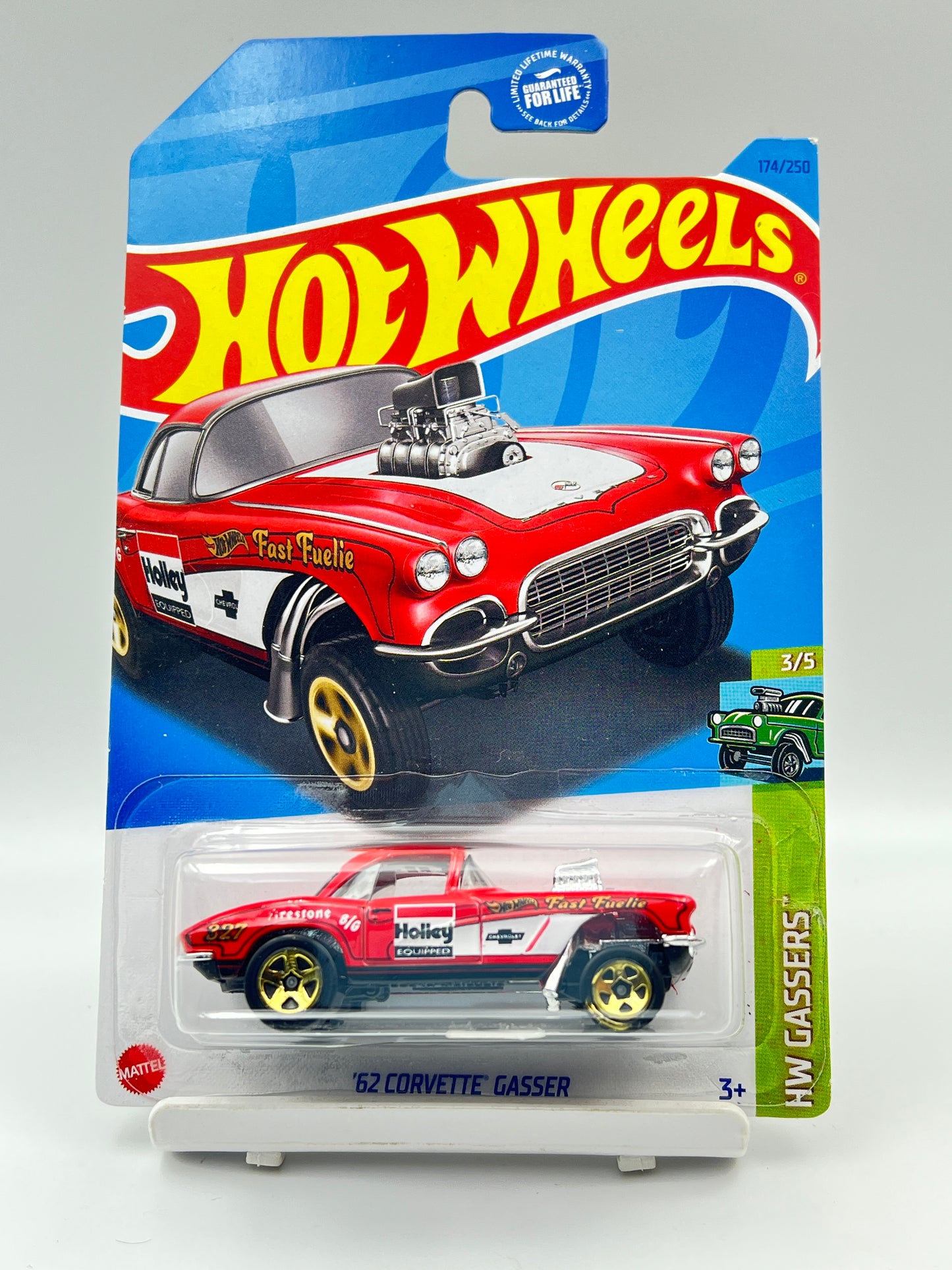 IMPORTED - HOT WHEELS - 62 CORVETTE GASSER - 6A
