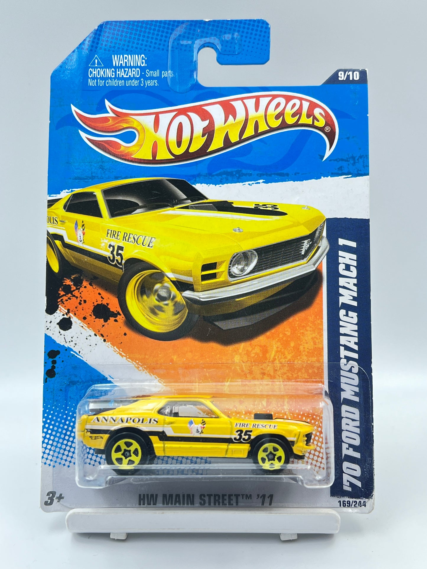 IMPORTED - HOT WHEELS - 70 FORD MUSTANG MACH 1 - 9A