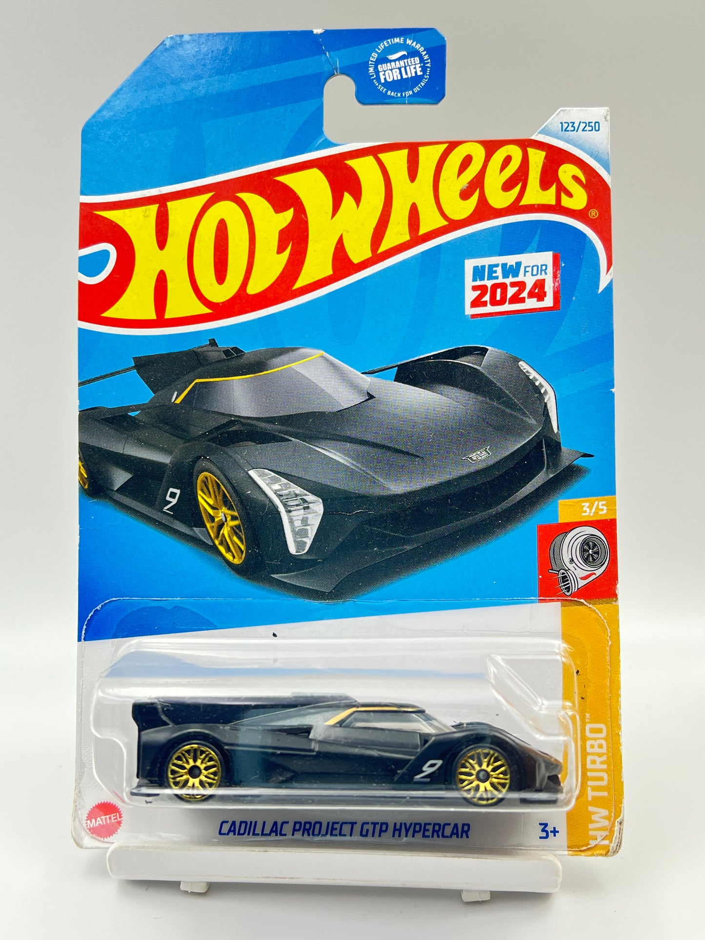 CREASED - IMPORTED - HOT WHEELS - CADILLAC PROJECT GTP HYPERCAR - 9A