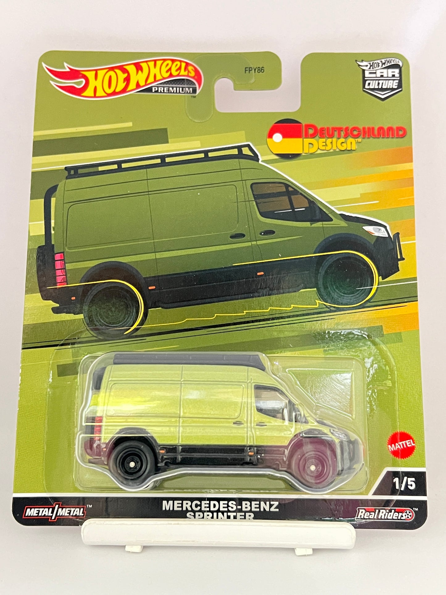 PREMIUM - DEUTSCHLAND DESIGN - MERCEDES BENZ SPRINTER - 5A - Its Fun- Hot wheels - matchbox - diecast