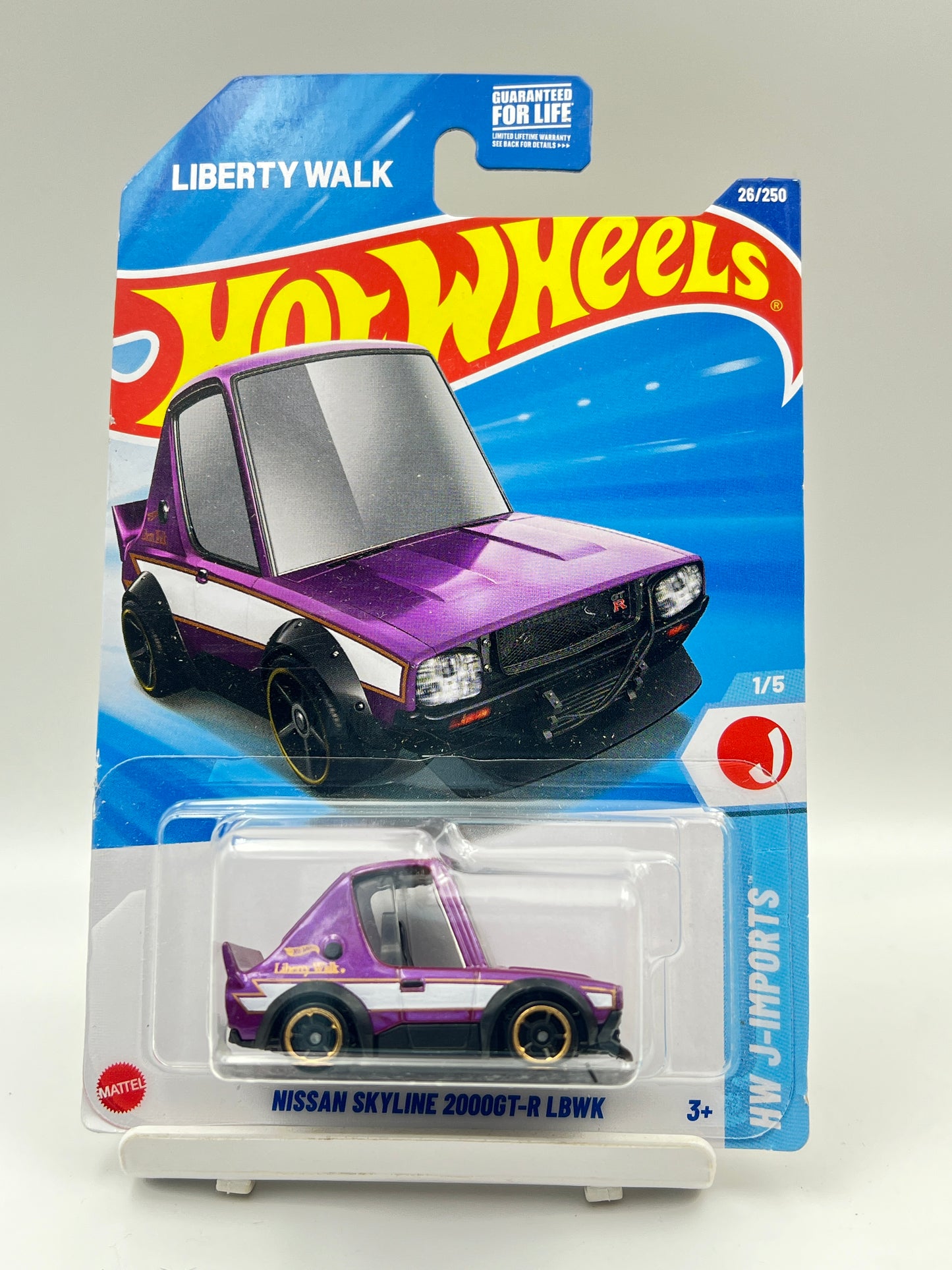 IMPORTED - HOT WHEELS - TOONED NISSAN SKYLINE 2000GT-R LBWK - 9C