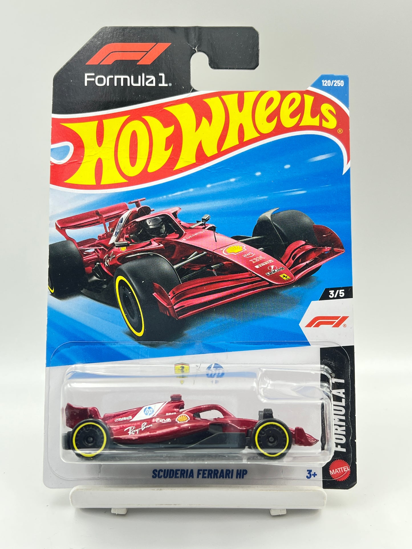 DAMAGED CARD - HOT WHEELS - SCUDERIA FERRARI HP - FERRARI - 9B