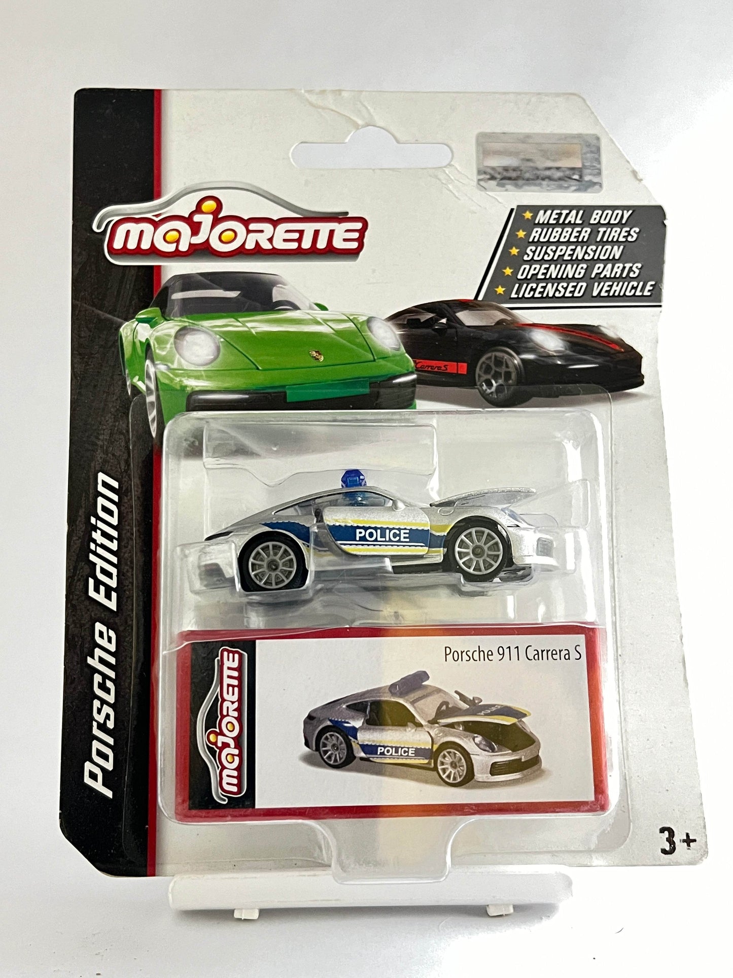 MAJORETTE - PORSCHE 911 CARRERA S - POLICE - Its Fun