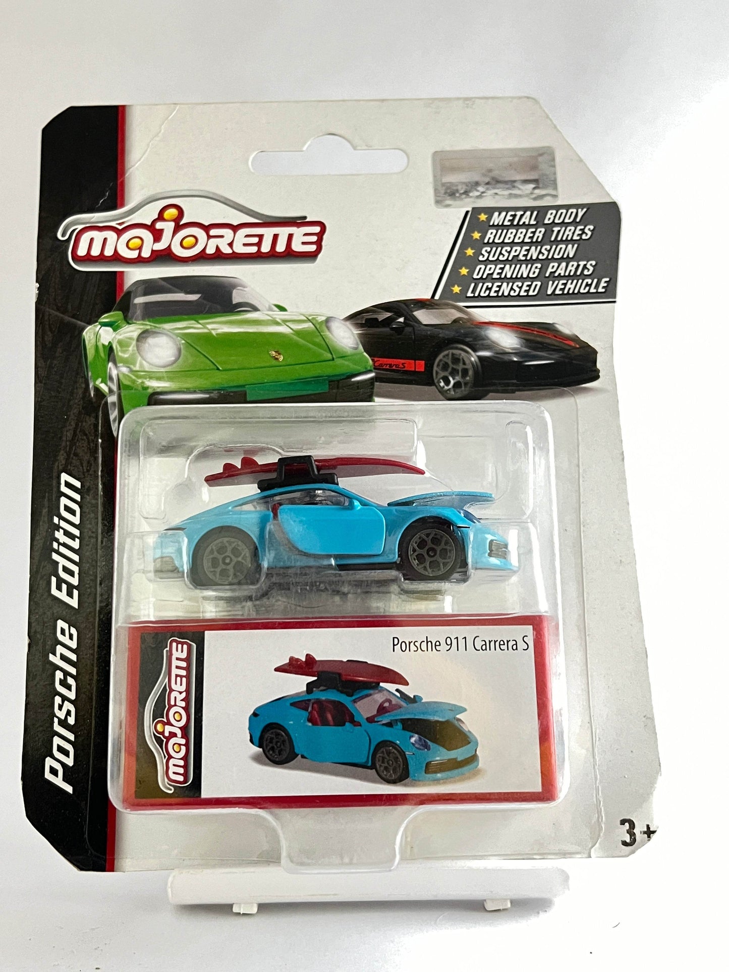 MAJORETTE - PORSCHE 911 CARRERA S - BLUE - Its Fun