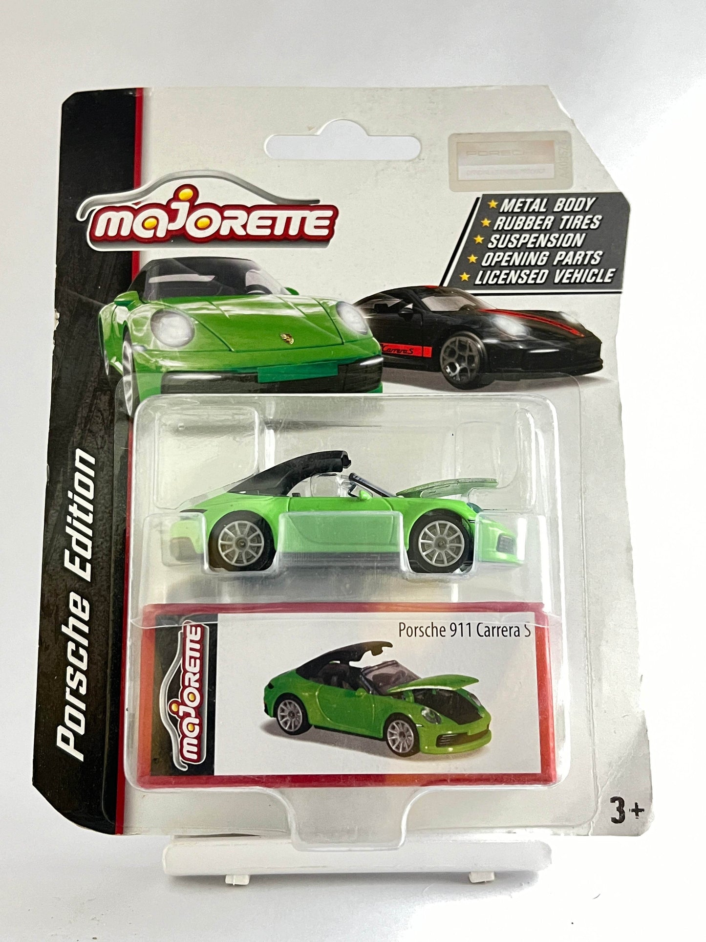 MAJORETTE - PORSCHE 911 CARRERA S-GREEN - Its Fun