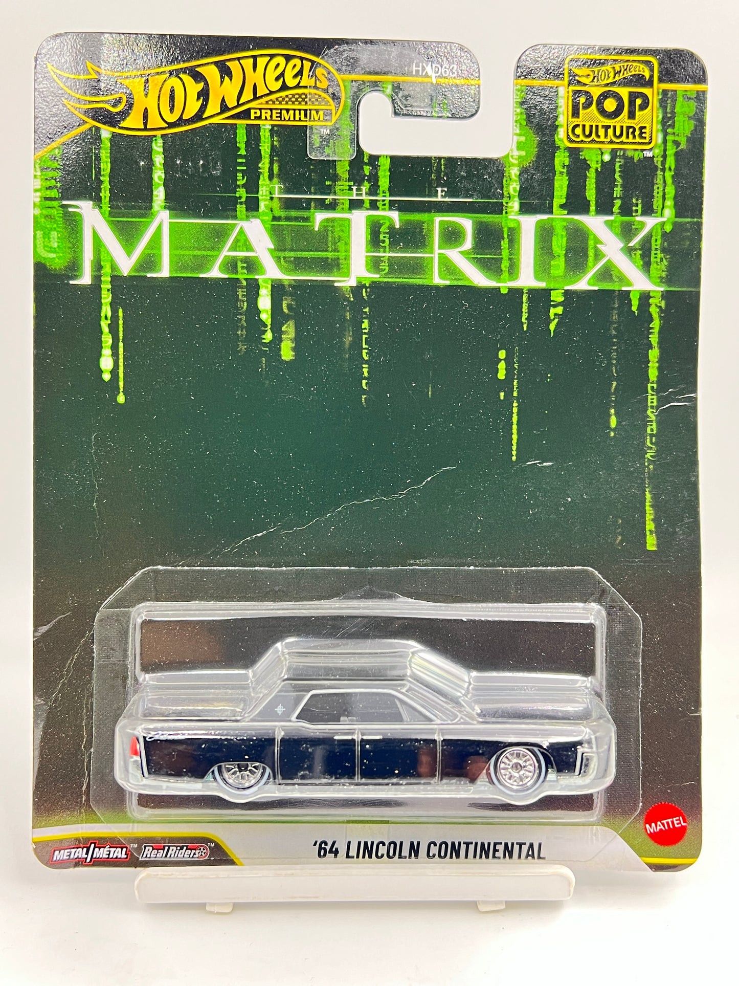 CARD DAMAGED - HOT WHEELS - PREMIUM - 64 LINCOLN CONTINENTAL - 4G