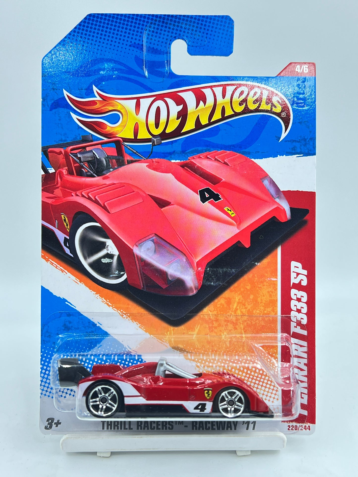 HOT WHEELS - FERRARI F333 SP - RED - 6B