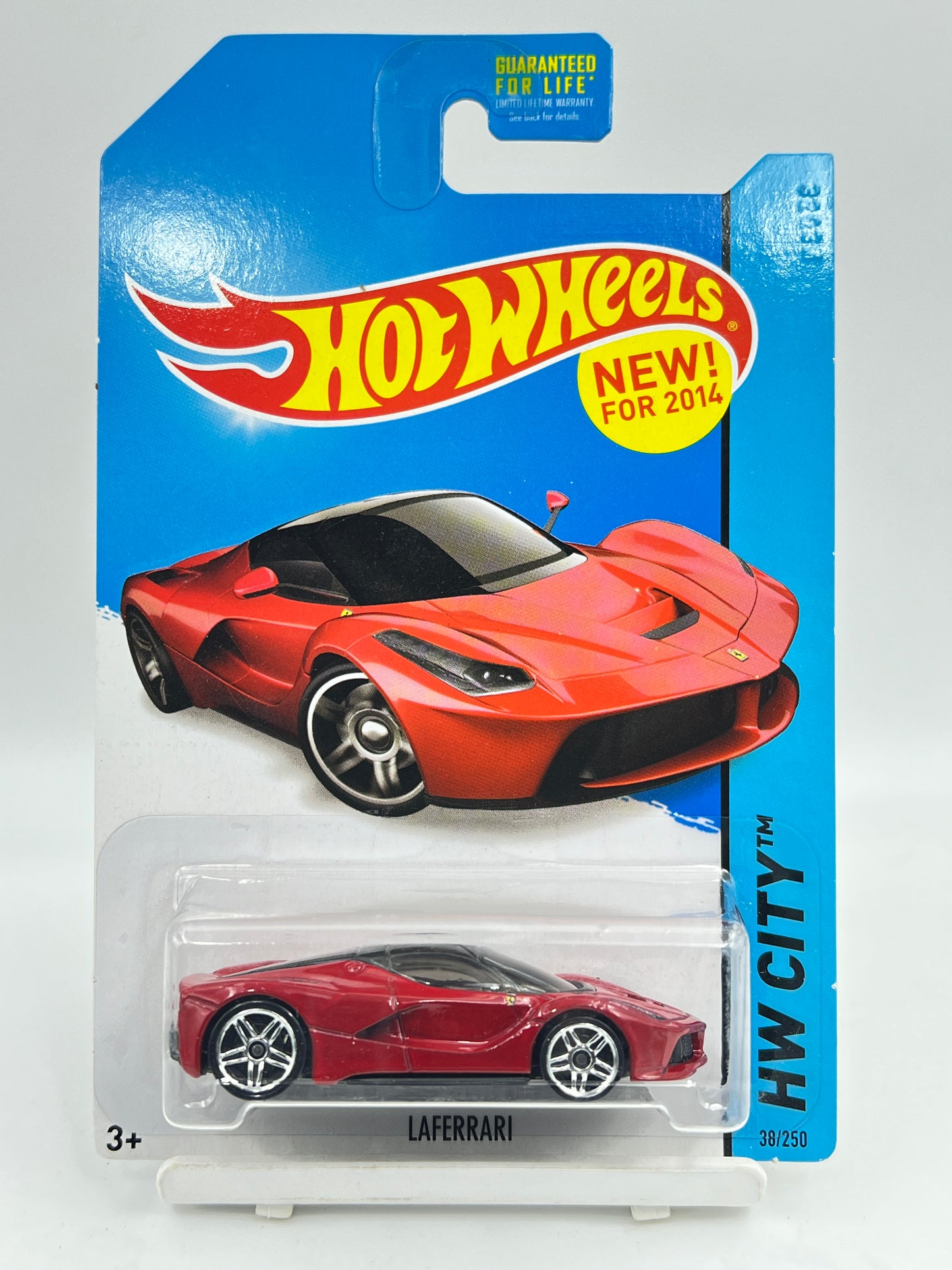 HOT WHEELS - FERRARI - LAFERRARI - RED - 6E