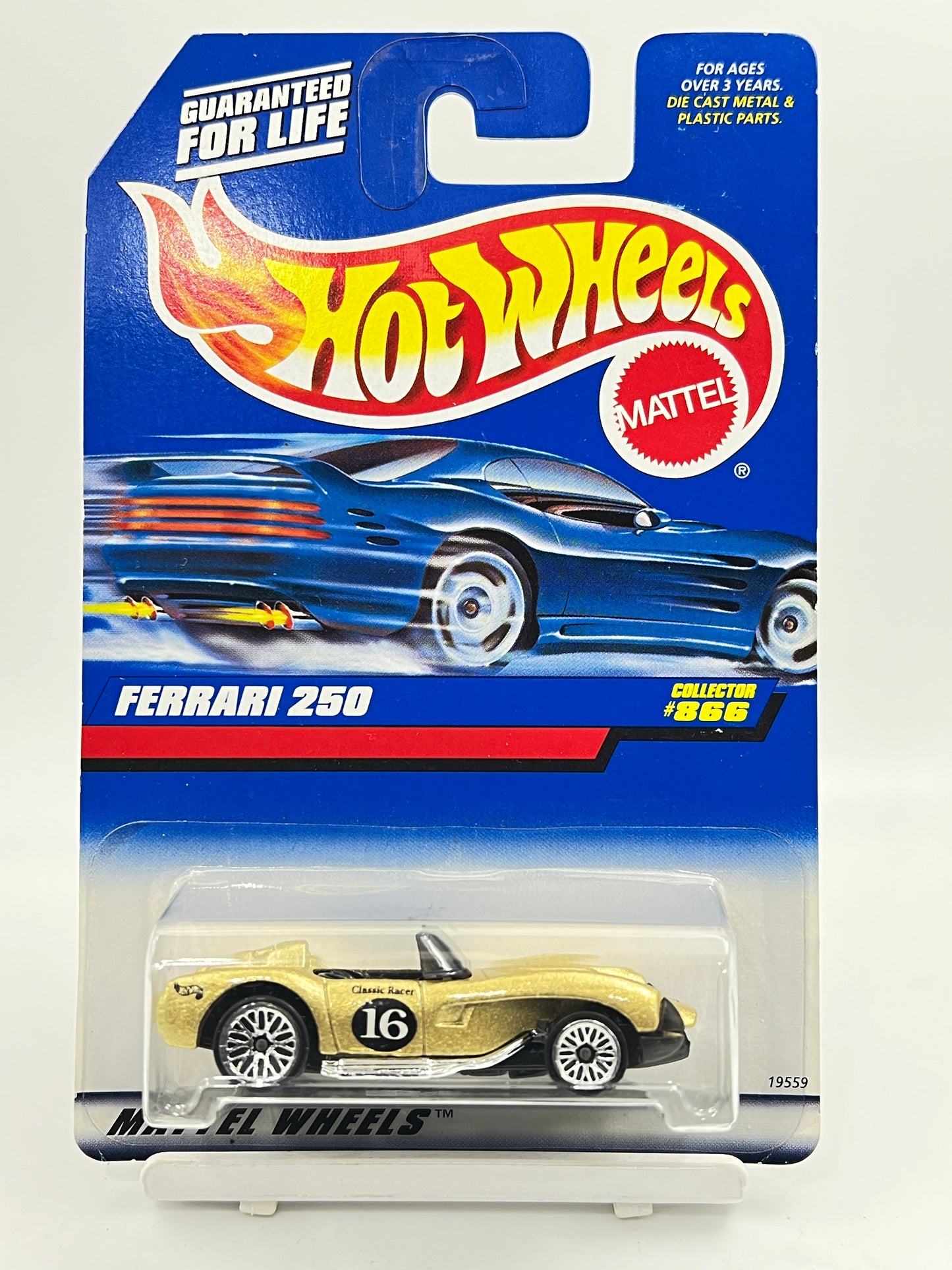 HOT WHEELS - FERRARI 250 - GOLD - 3E