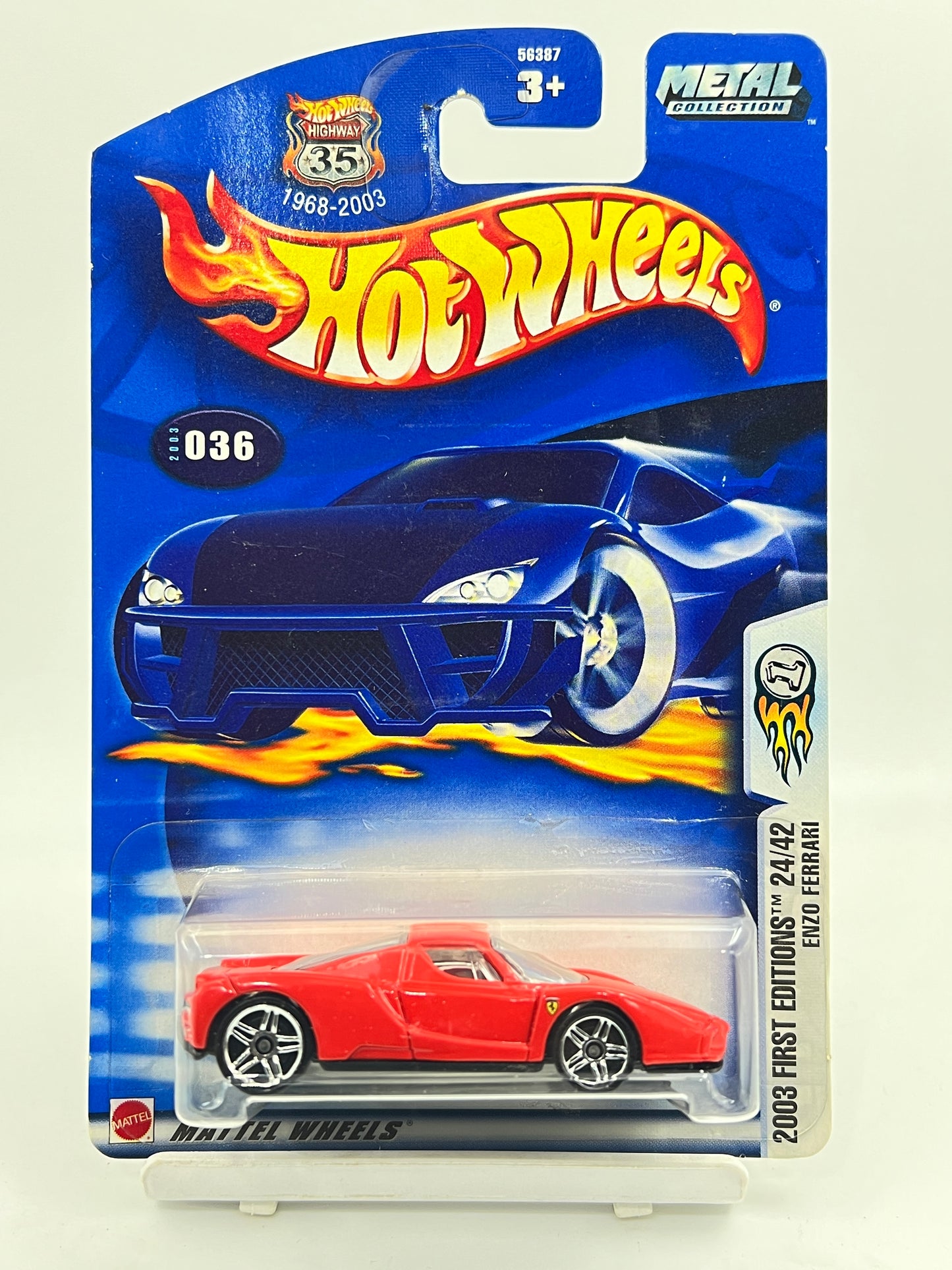 HOT WHEELS - FERRARI - ENZO FERRARI - RED - 3E
