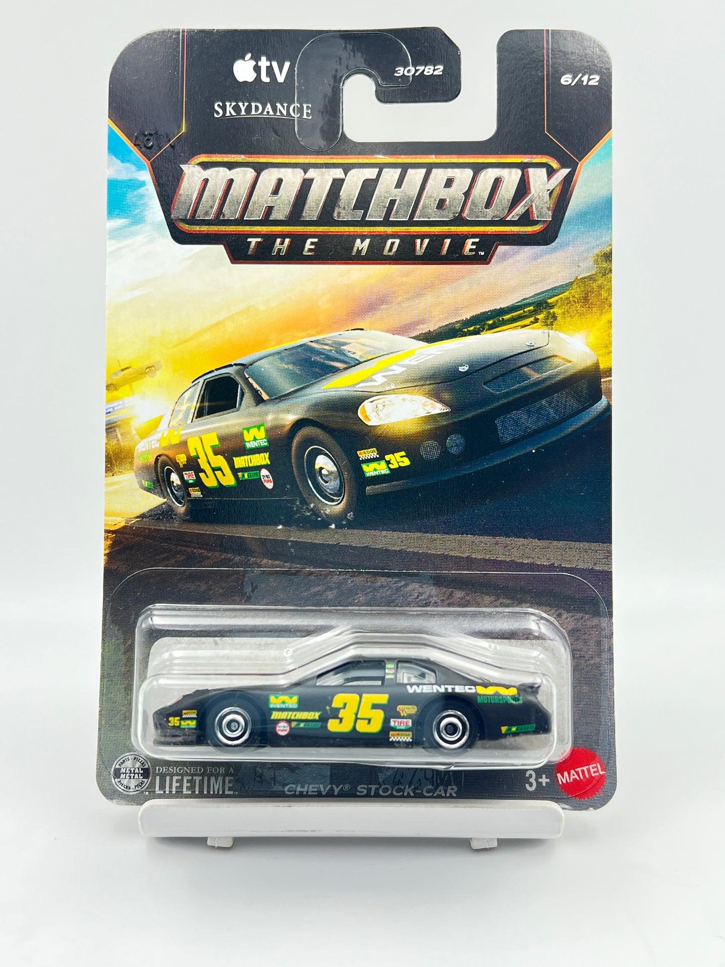 BLISTER CRACK - MATCHBOX - THE MOVIE - CHEVY STOCK CAR - 4C