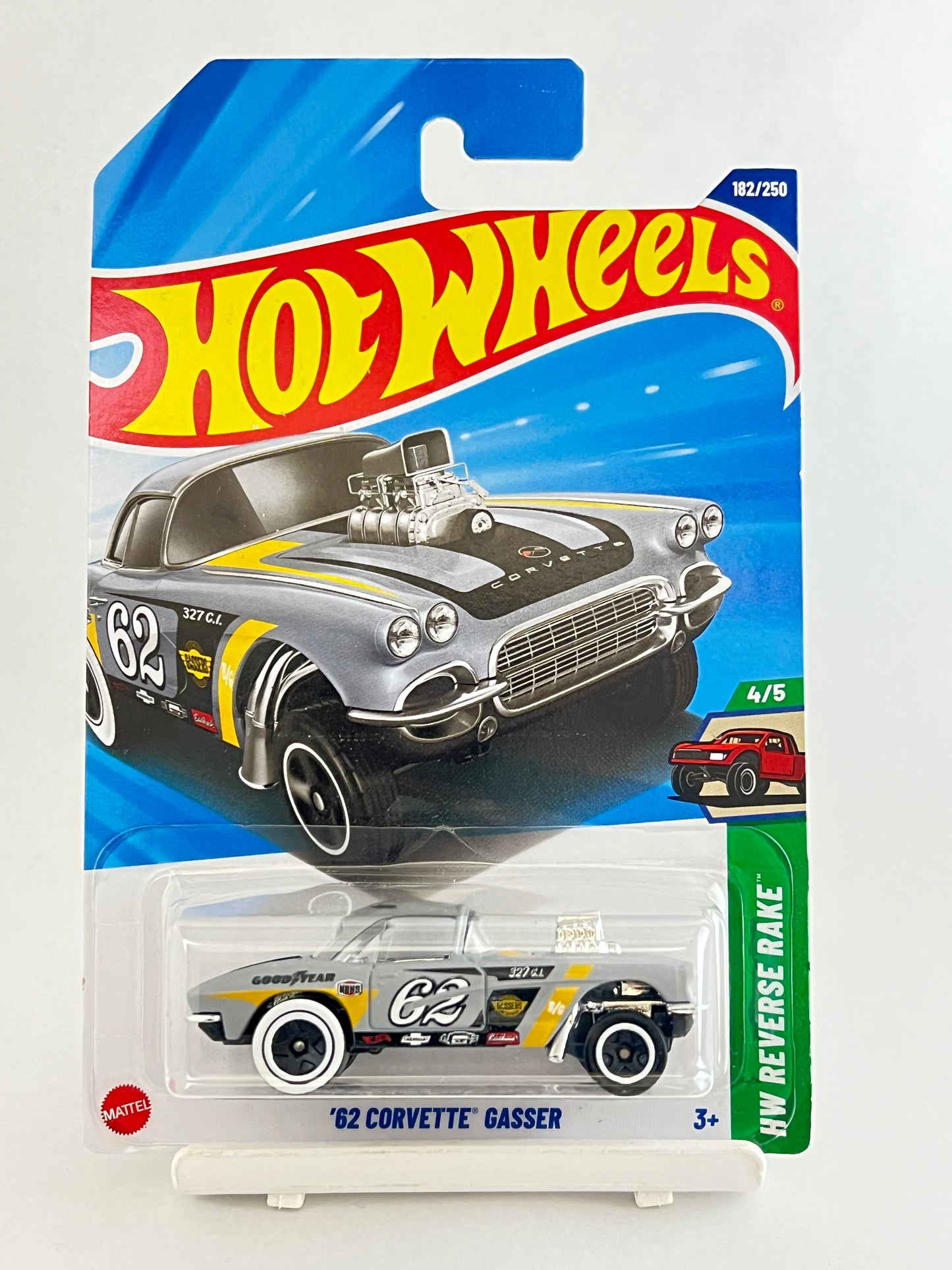 HOT WHEELS - 62 CORVETTE GASSER - 1D - Its Fun- Hot wheels - matchbox - diecast
