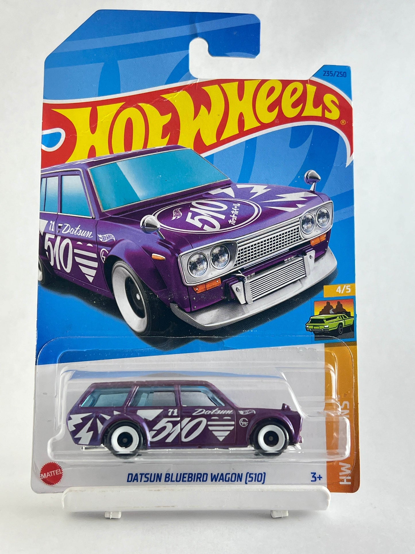 HOT WHEELS DATSUN BLUEBIRD WAGON (510) - 3D - Its Fun