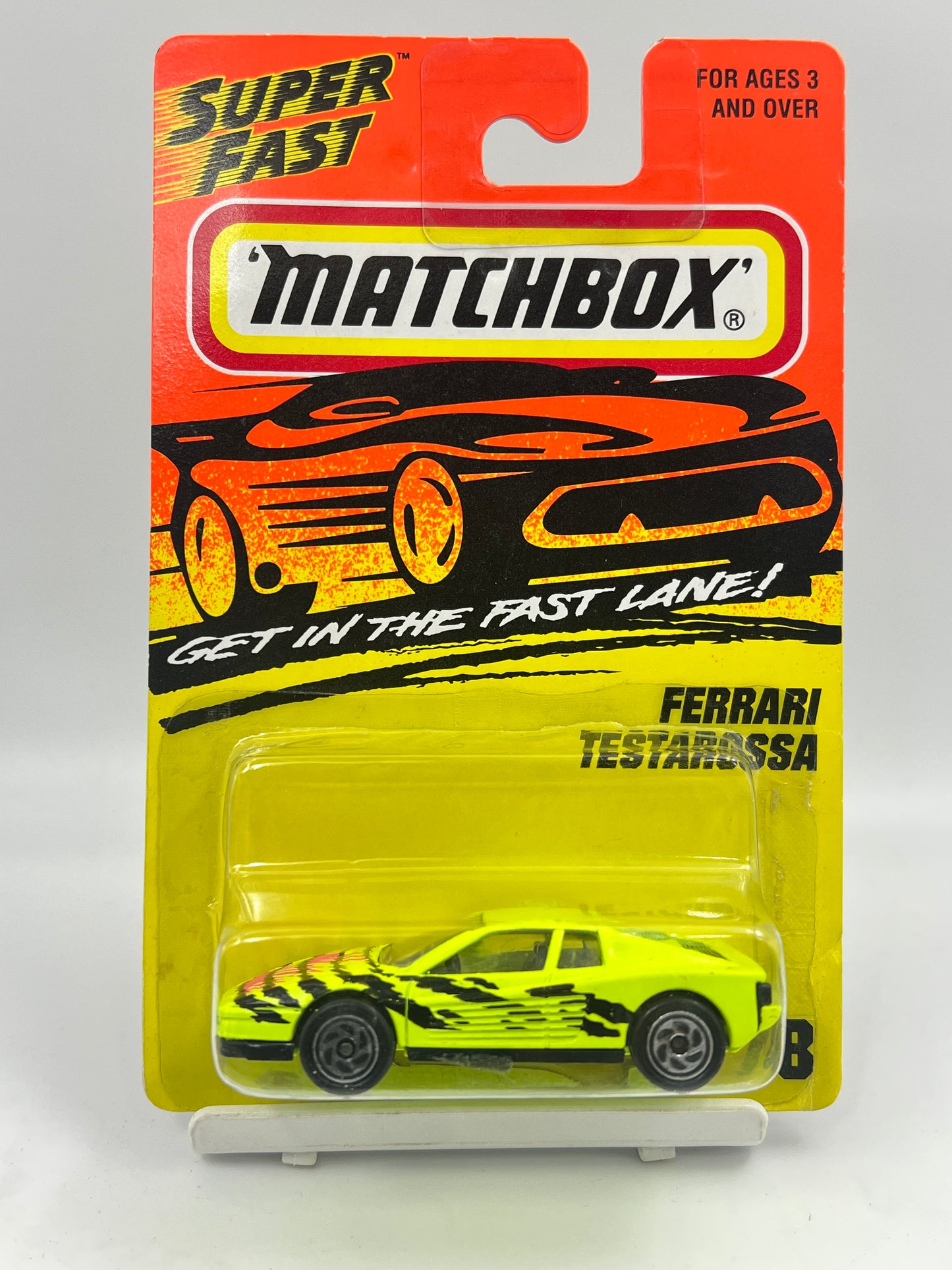 MATCHBOX - 30 YRS OLD CARD - FERRARI TESTAROSSA - FULL METAL - ZX4