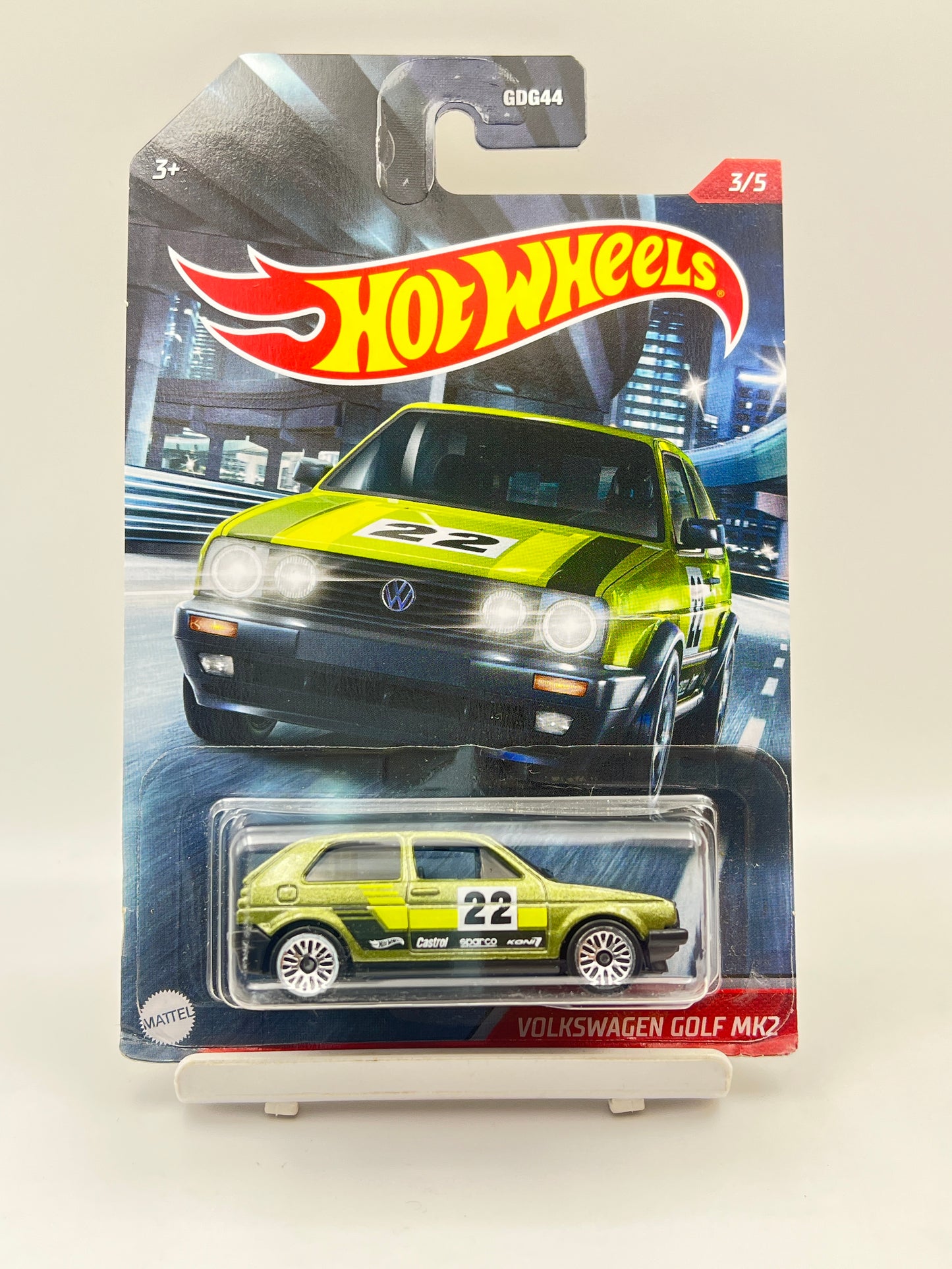 SOFT EDGES - HOT WHEELS - VOLKSWAGEN GOLF MK2 - 1B