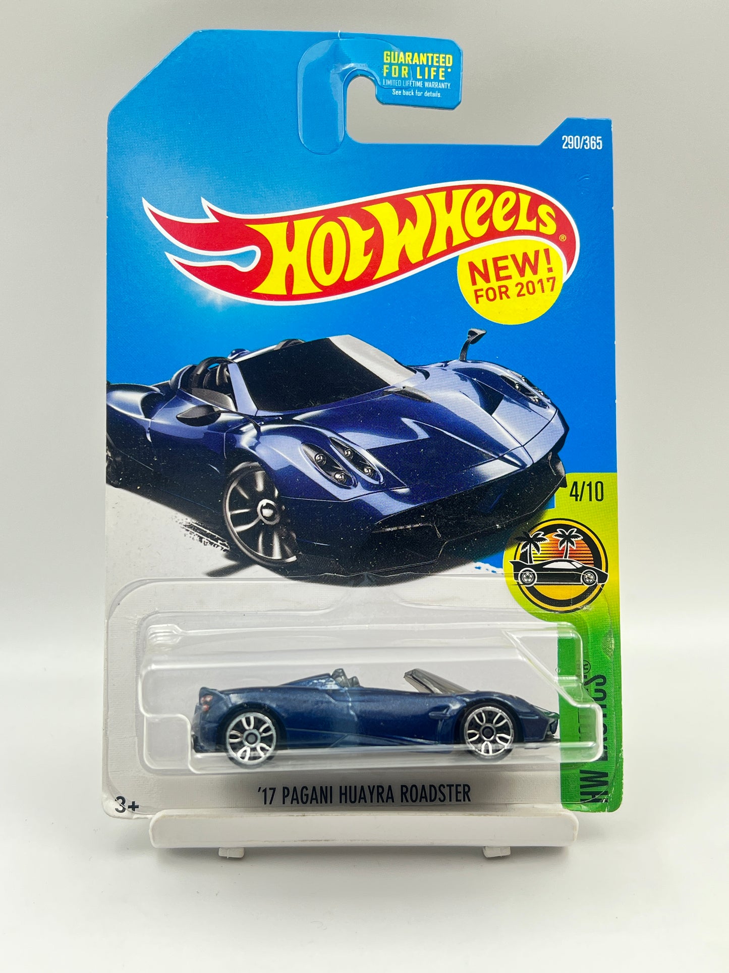 CORNER CREASE - HOT WHEELS - 17 PAGANI HUAYRA ROADSTER - 1C