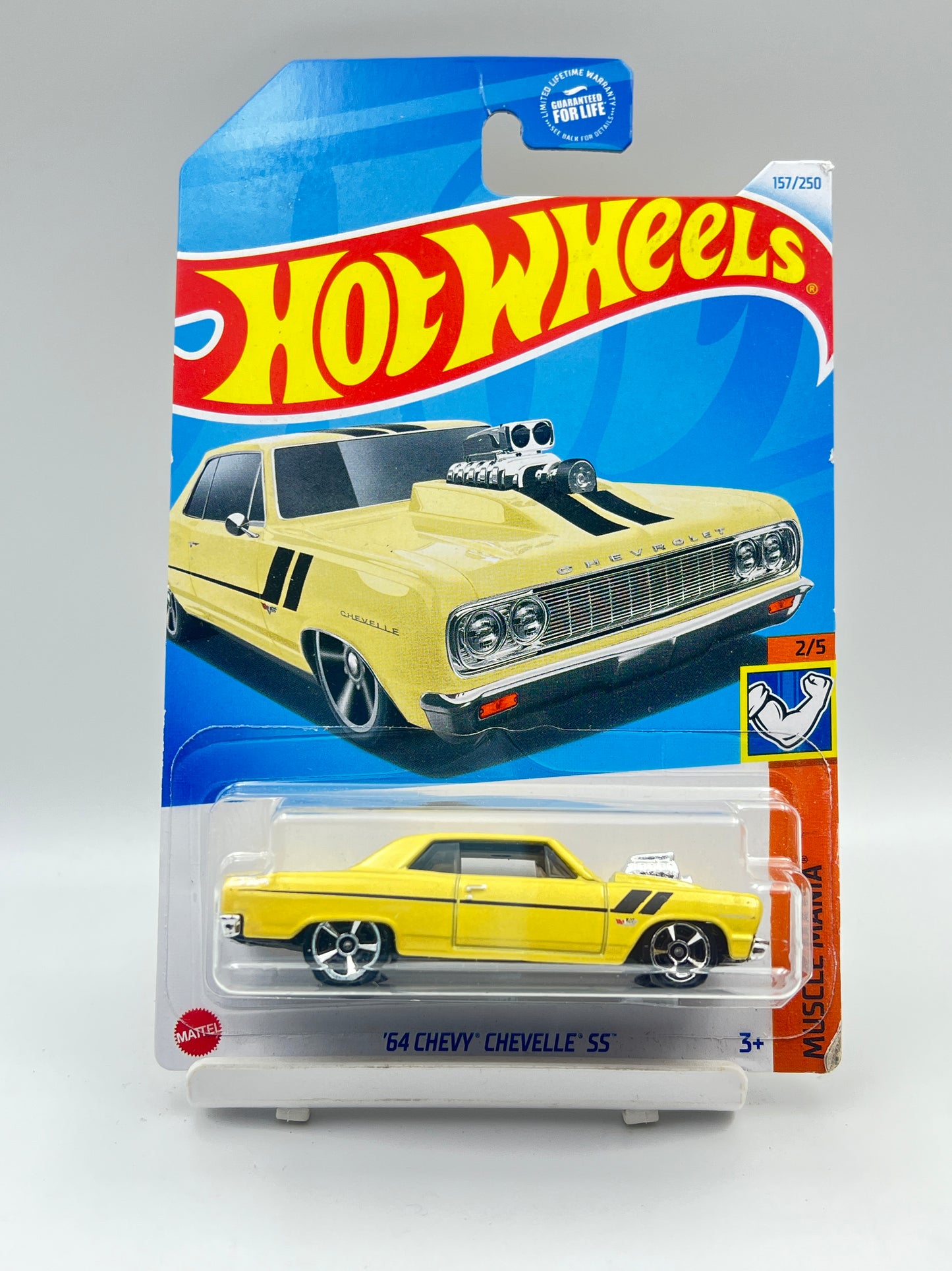 HOOK CREASE - HOT WHEELS - 64 CHEVY CHEVELLE SS - 1A
