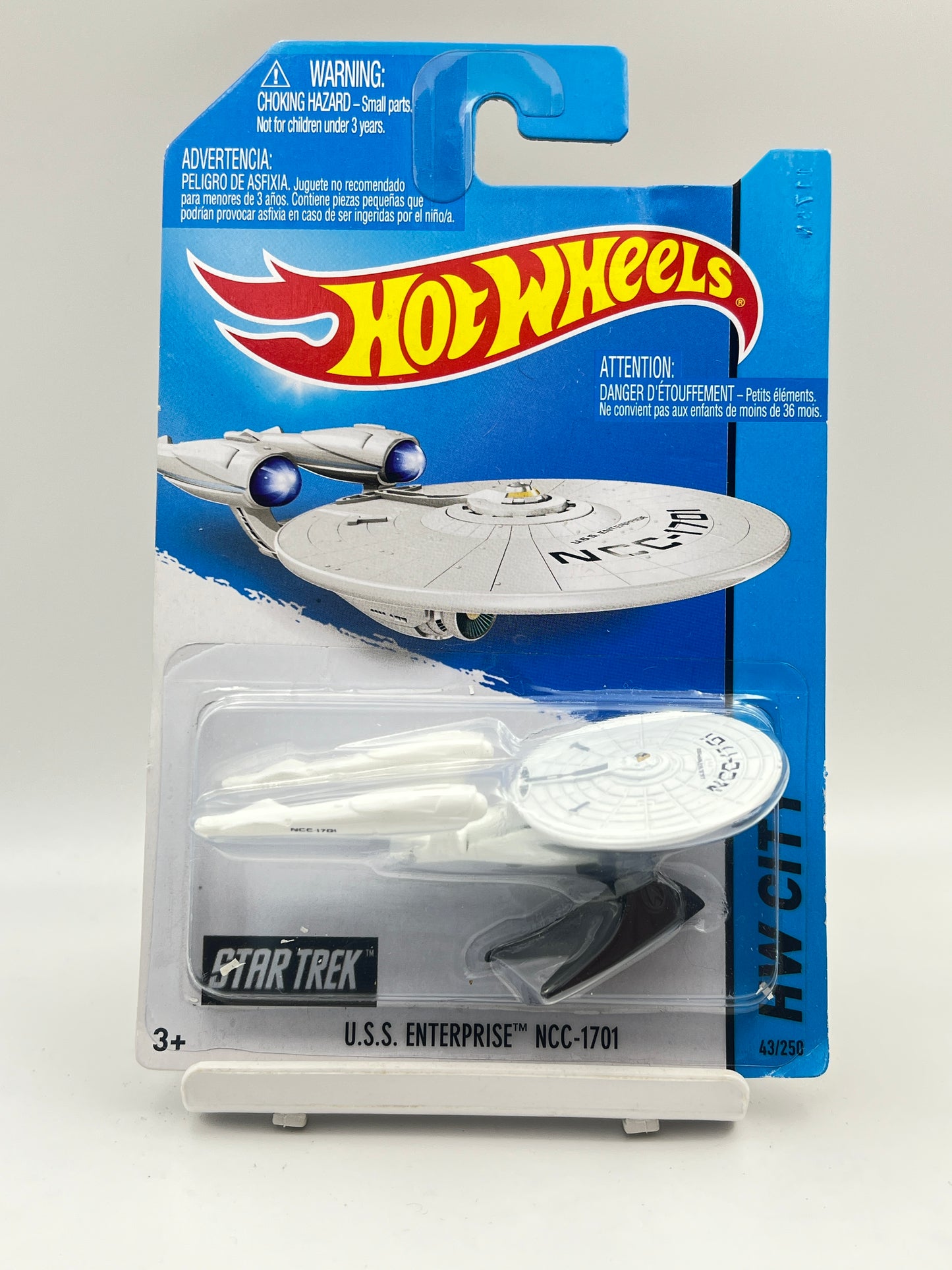 SOFT CORNERS - IMPORTED - HOT WHEELS - U.S.S. ENTERPRISE NCC-1701 - 1A